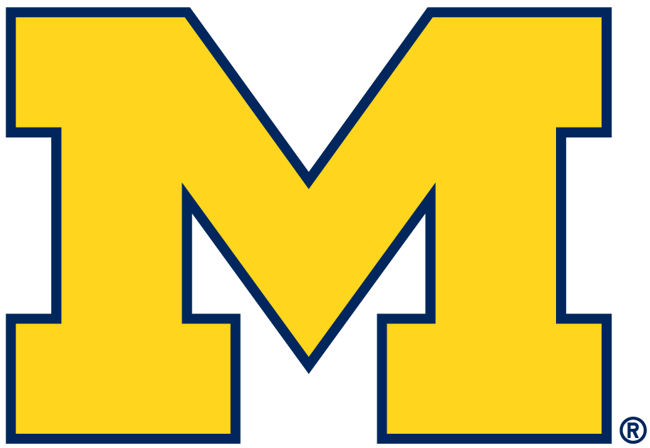 Michigan Wolverines 2012-Pres Primary Logo diy fabric transfer